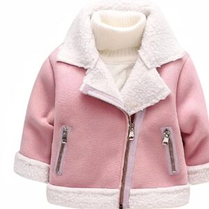 blouson aviateur fille bleu