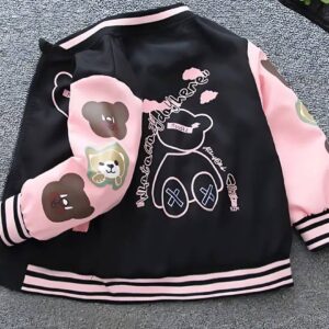 blouson teddy oursons fille