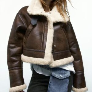 blouson bombardier élégant