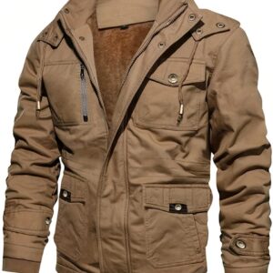 blouson fourré capuche
