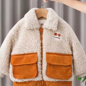 blouson fille fausse fourrure