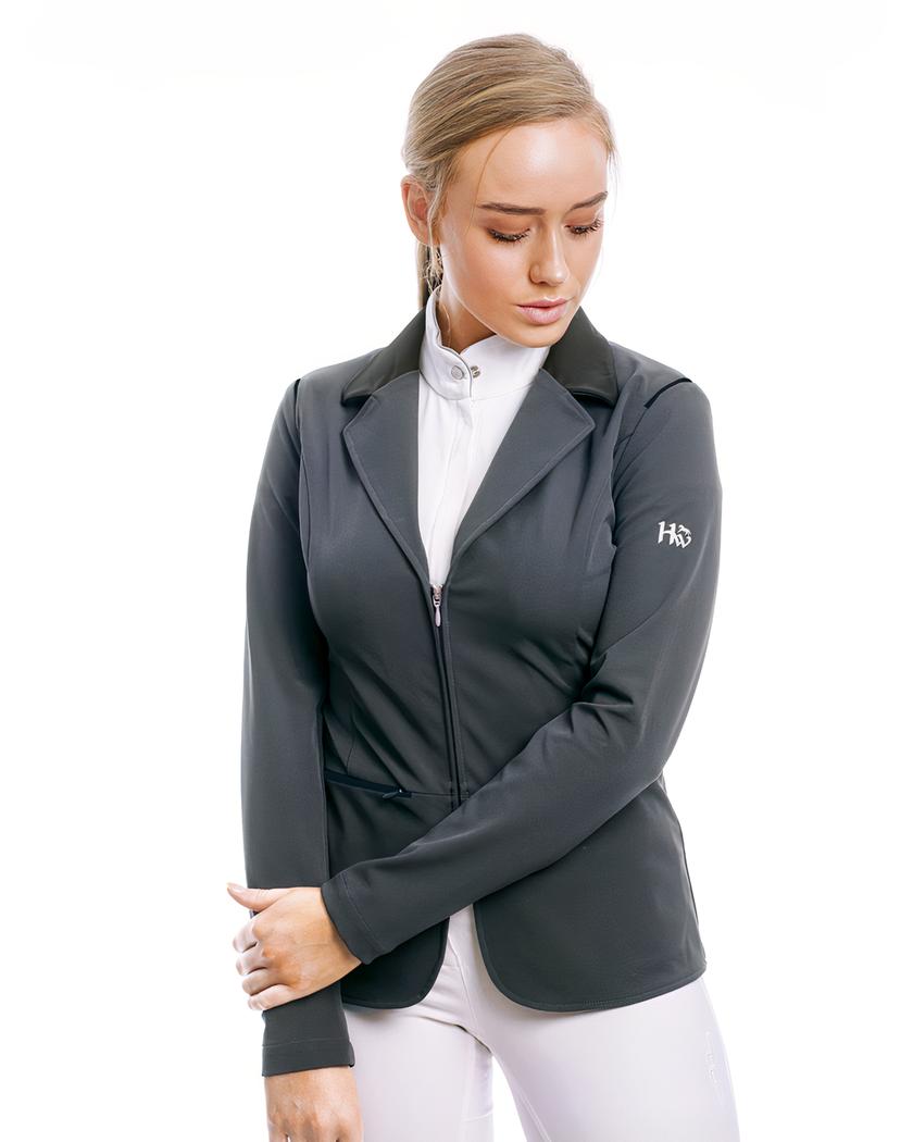 Vêtement équestre gris pour femme