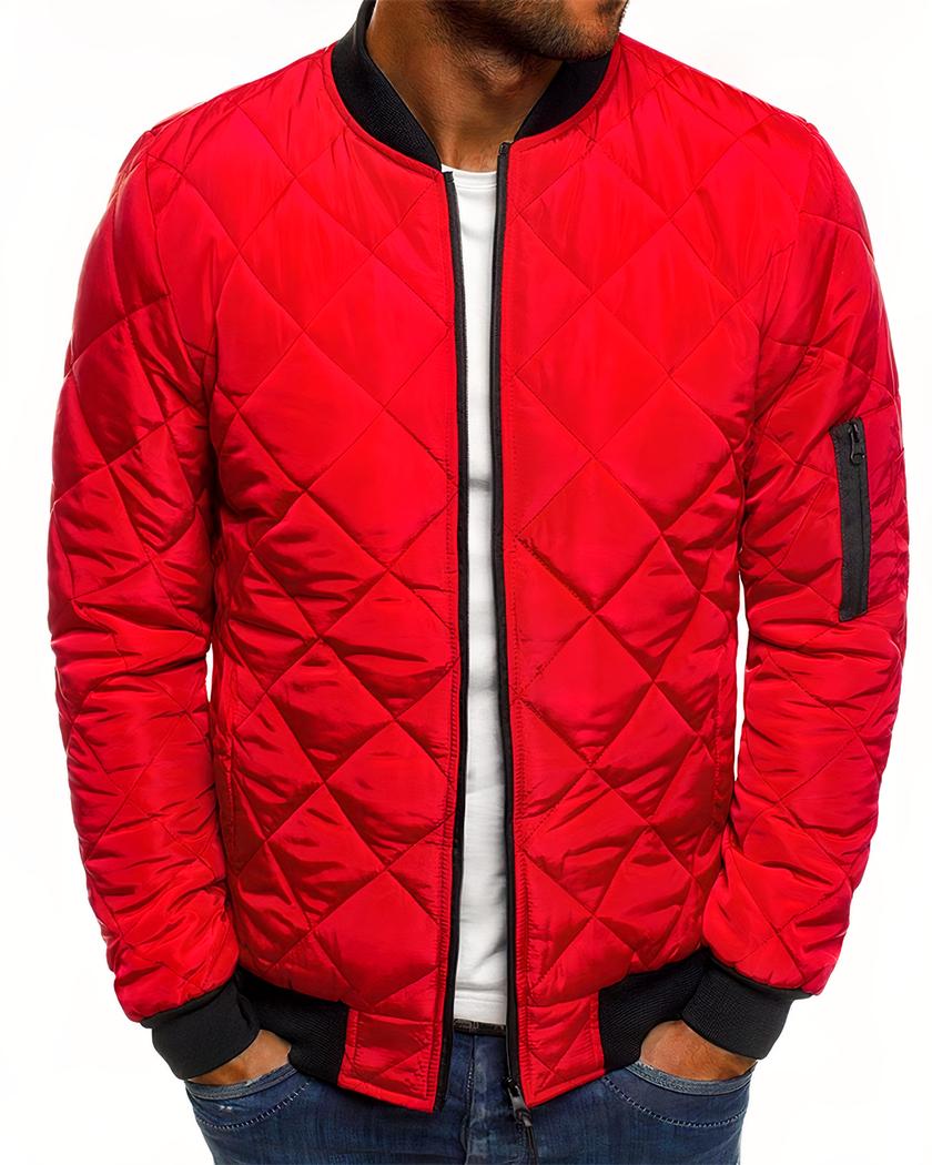 blouson homme col épais