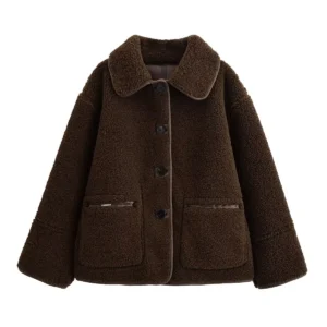 Blouson laine chic