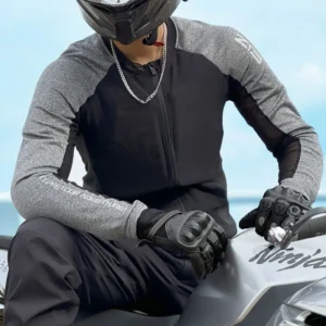 blouson moto été respirant