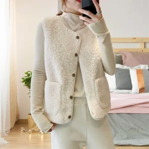 Manteau polaire mode femme