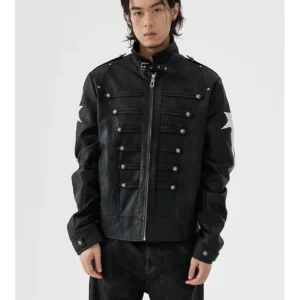 le blouson simili cuir automne mixte