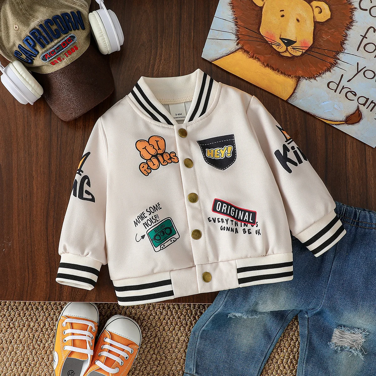 Le-Blouson blanc pour bébé